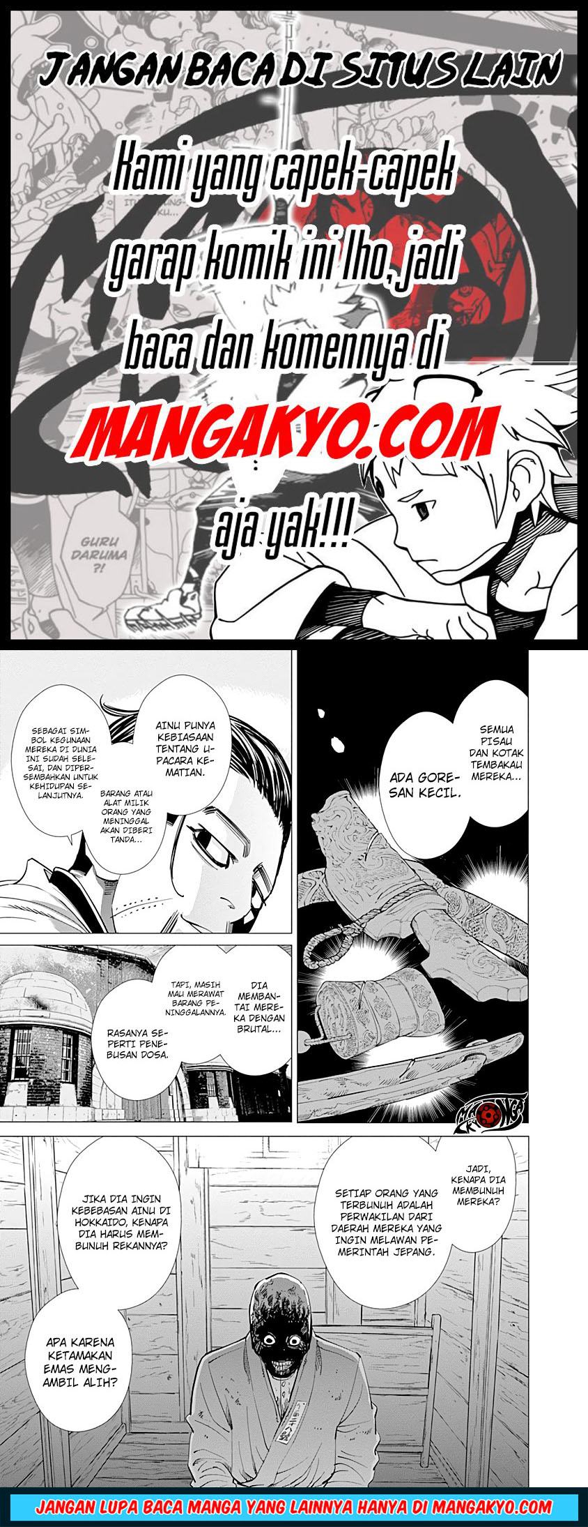 Golden Kamuy Chapter 70 Gambar 9